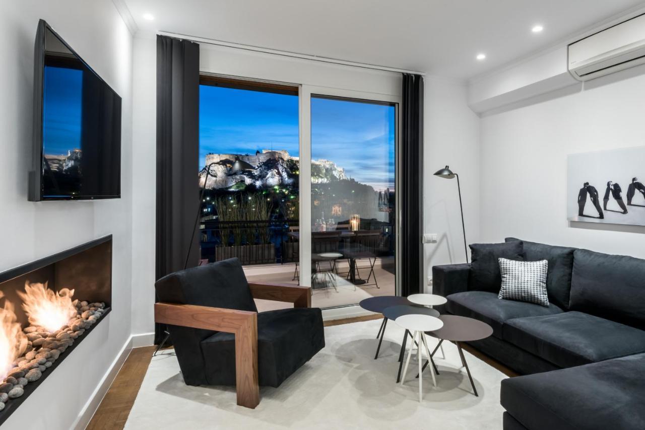 Executive 2 Bdr Suite In Plaka - Acropolis View Athens Ngoại thất bức ảnh