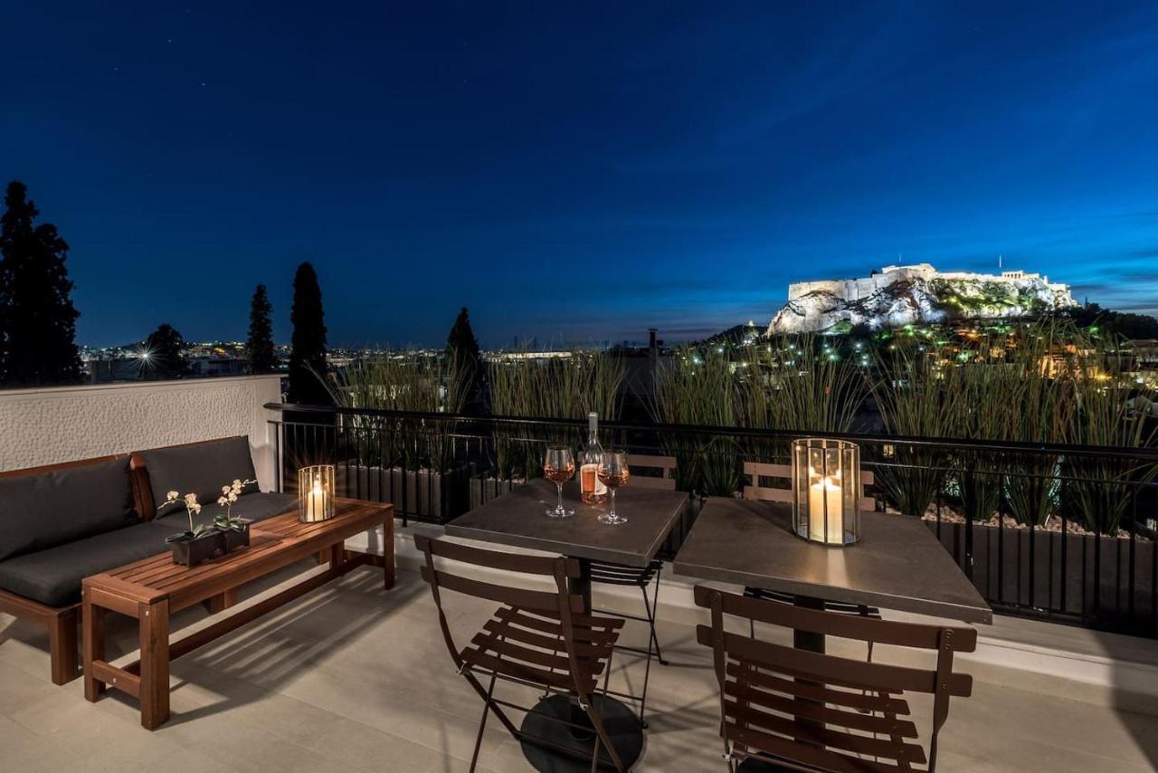 Executive 2 Bdr Suite In Plaka - Acropolis View Athens Ngoại thất bức ảnh